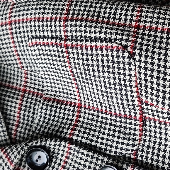 Vintage Dolce & Gabbana Wool Blend Check Double Breasted Button Up Suit Jacket - Picture 4 of 9